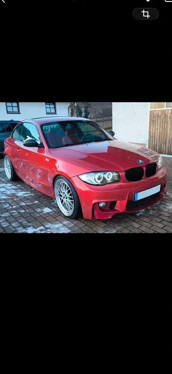 Gebraucht BMW 123 Coupé Performance 204 PS (150 kW) 2008 Rot Coupé