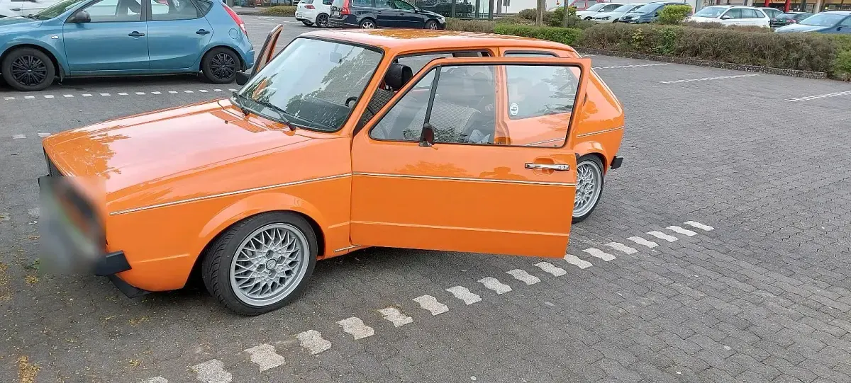 Gebraucht VW Golf I 54 PS (39 kW) 1982 Orange Kleinwagen