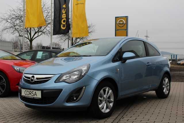 Blau Gebraucht 2014 Opel Corsa Energy Limousine | 12.690 € - Bild 1/4