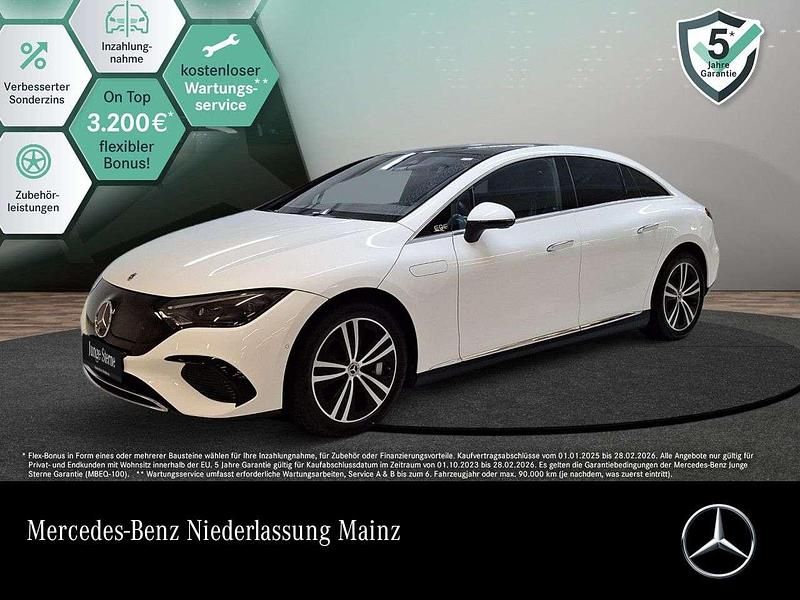 Weiß Gebraucht 2024 Mercedes EQE300 Premium Limousine | 50.990 € (Fairer Preis) - Bild 1/3
