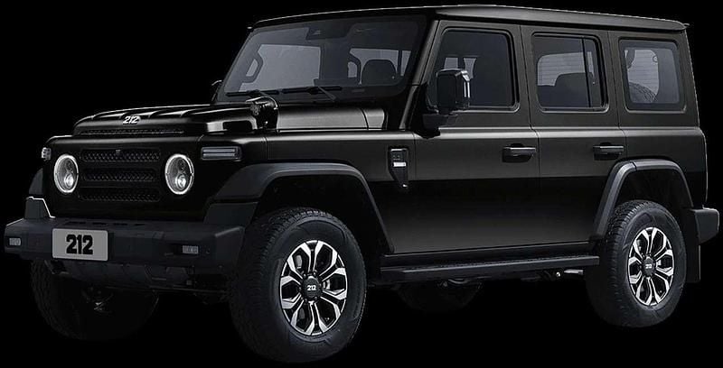 Neu BAW 212 166 PS (122 kW) 2026 Schwarz SUV