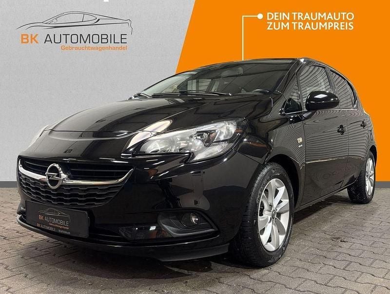 Schwarz Gebraucht 2017 Opel Corsa Kleinwagen | 6.800 € (Fairer Preis) - Bild 1/4