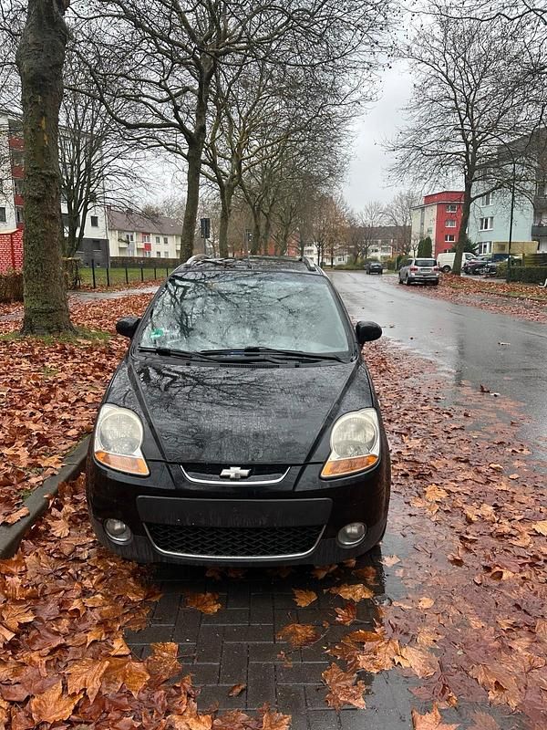 Schwarz Gebraucht 2009 Chevrolet Matiz Kleinwagen | 700 € - Bild 1/4