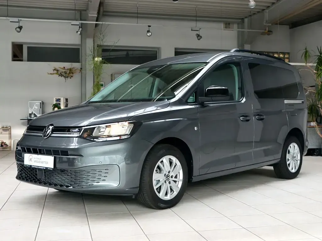 Neu VW Caddy Life 116 PS (85 kW) 2025 Indiumgrau metallic Van / Kleinbus