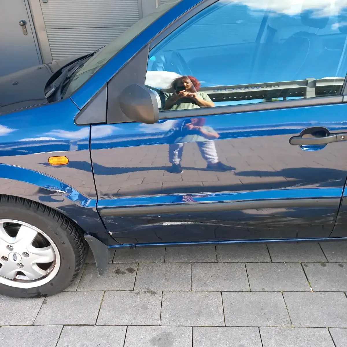 Gebraucht Ford Fusion 2002 Blau Kleinwagen