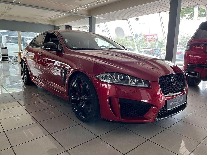 Rot Gebraucht 2014 Jaguar XFR-S S Limousine | 54.990 € - Bild 1/4