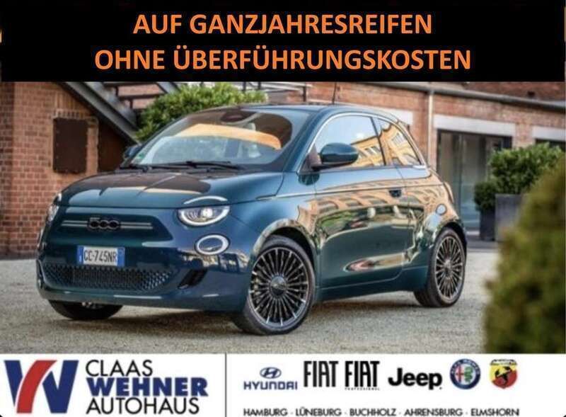 Grau (colore esterno (mineral grau)) Gebraucht 2022 Fiat 500e Icon Limousine | 18.990 € (Fairer Preis) - Bild 1/4