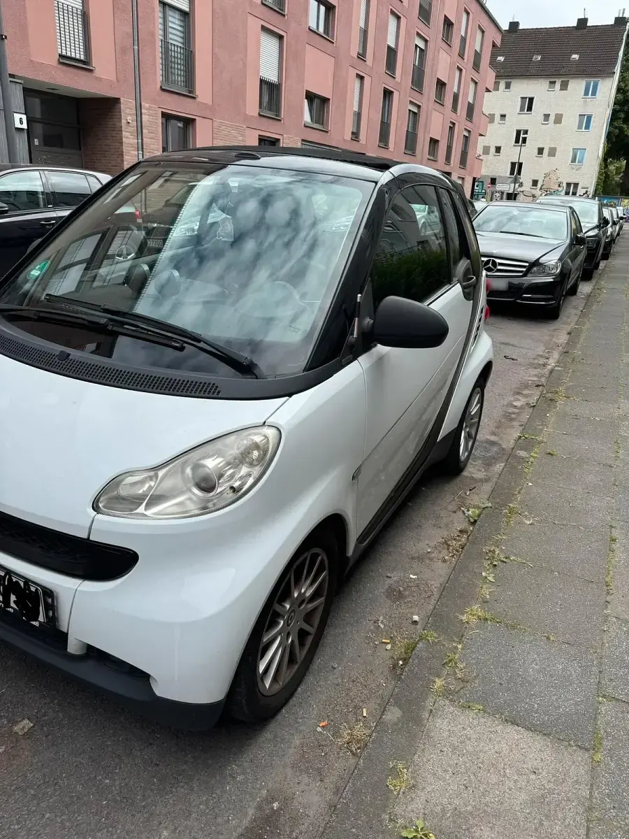 Gebraucht Smart ForTwo Cabrio 71 PS (52 kW) 2008 Weiß Cabrio
