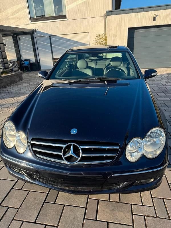 Gebraucht Mercedes CLK280 231 PS (169 kW) 2005 Blau Coupé