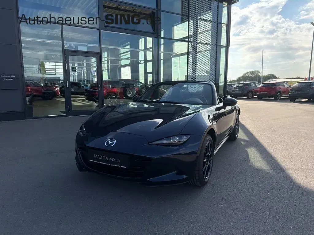 Neu Mazda MX5 Homura-Line 132 PS (97 kW) 2026 Blau Cabrio