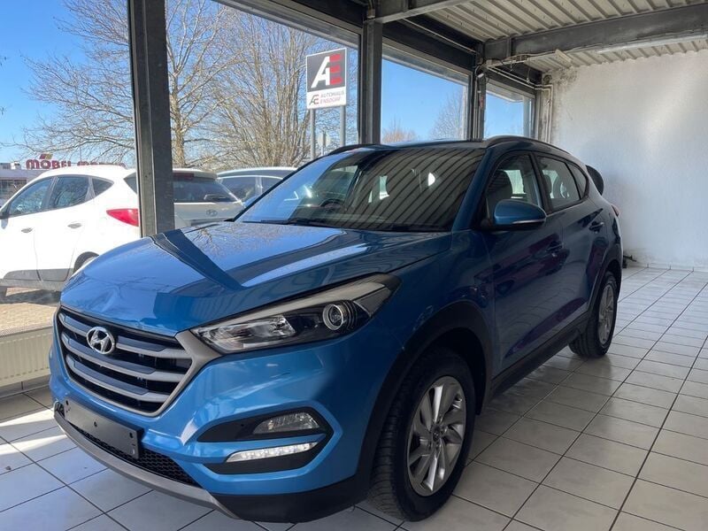 Gebraucht Hyundai Tucson Classic 116 PS (85 kW) 2015 Blau SUV