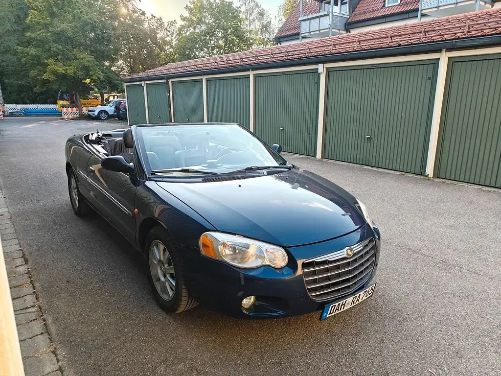 Gebraucht Chrysler Sebring Cabriolet Touring 203 PS (149 kW) 2007 Blau Cabrio