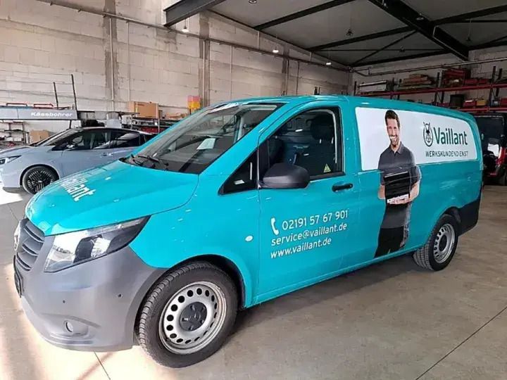 Arktikweiß Gebraucht 2022 Mercedes Vito Van / Kleinbus | 33.142 € (Fairer Preis) - Bild 1/1