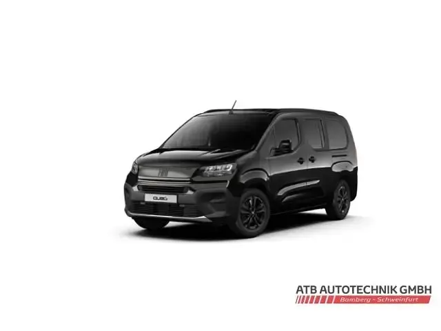 Neu Fiat Qubo Icon 110 PS (80 kW) 2026 Schwarz Van / Kleinbus