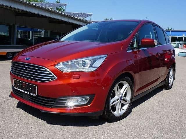 Gebraucht Ford C-MAX Titanium 120 PS (88 kW) 2016 Cranberry rot metallic Van / Kleinbus