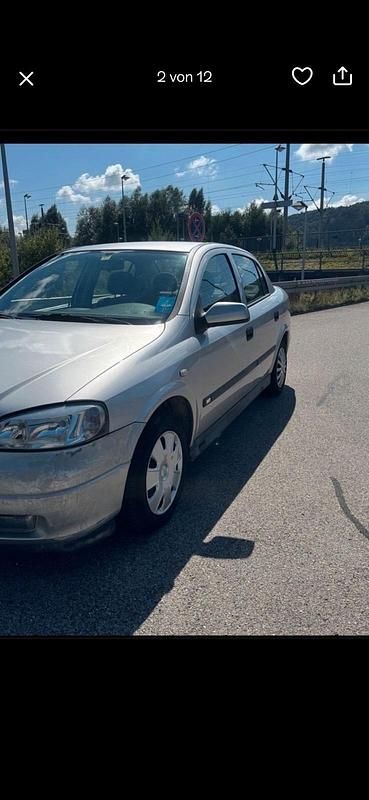 Silber Gebraucht 1999 Opel Astra Limousine | 1.700 € (Fairer Preis) - Bild 1/4