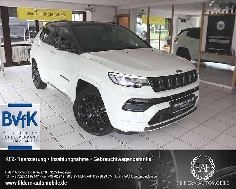 Alpine white Gebraucht 2022 Jeep Compass SUV | 24.799 € (Superpreis) - Bild 1/4