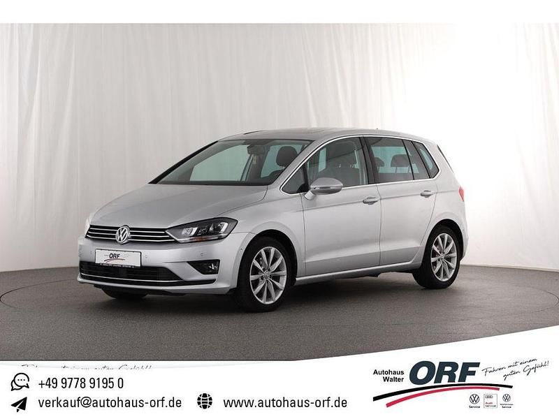 Silber Gebraucht 2016 VW Golf Sportsvan Highline Van / Kleinbus | 16.990 € (Etwas zu teuer) - Bild 1/4
