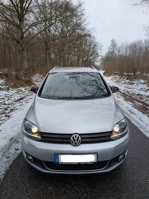 Gebraucht VW Golf Plus Cross Match 122 PS (89 kW) 2012 Silber Van / Kleinbus