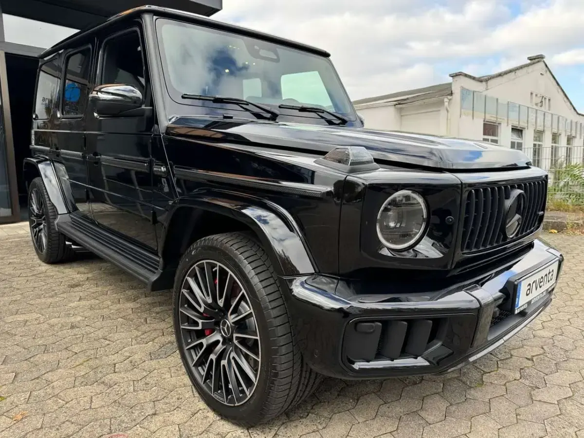 Neu Mercedes G63 AMG Active 585 PS (430 kW) 2026 Obsidian schwarz metallic SUV