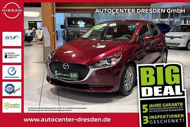 Deep crimson mc Gebraucht 2022 Mazda 2 Exclusive-Line Limousine | 17.790 € (Fairer Preis) - Bild 1/4