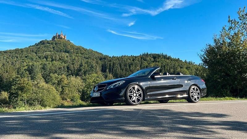 Schwarz Gebraucht 2015 Mercedes E250 AMG Cabrio | 22.000 € (Fairer Preis) - Bild 1/4