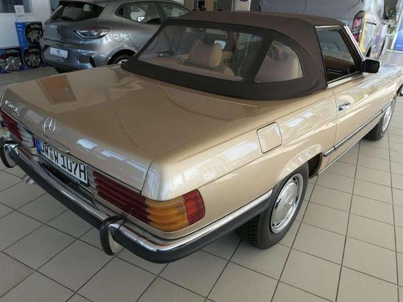 Gebraucht Mercedes SL450 194 PS (142 kW) 1973 Braunbeige metallic Cabrio