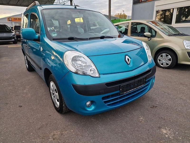 Blau Gebraucht 2009 Renault Kangoo Happy Family Van / Kleinbus | 6.499 € (Teuer) - Bild 1/4