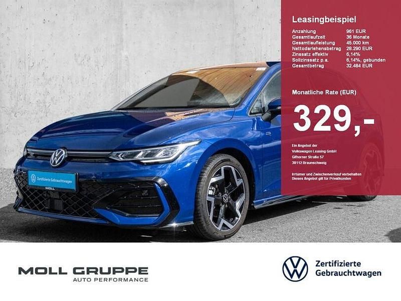 Gebraucht VW Golf VIII R-line 150 PS (110 kW) 2025 Lapiz blue (metallic) Limousine