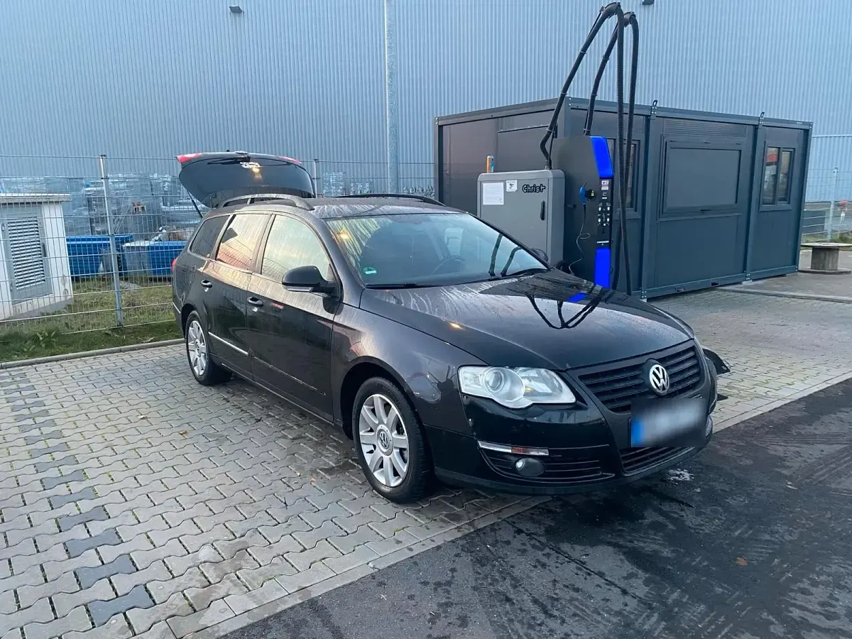 Usata VW Passat 140 CV (102 kW) 2008 Nero Station wagon