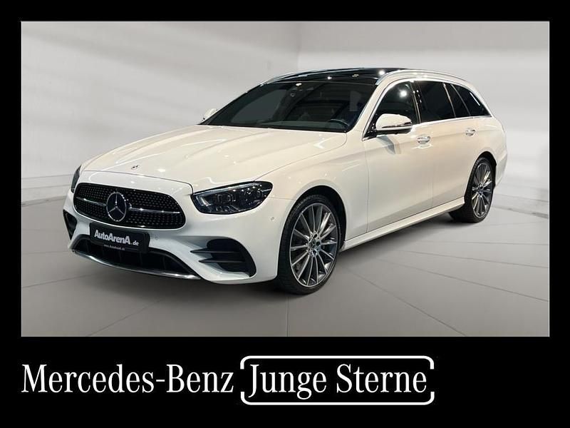 Weiß Gebraucht 2023 Mercedes E400 AMG Limousine | 48.829 € (Etwas zu teuer) - Bild 1/4