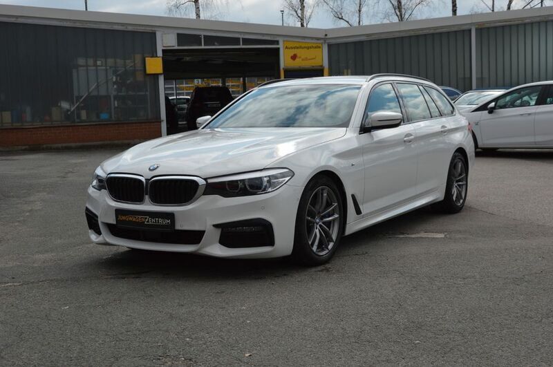 Weiß Gebraucht 2018 BMW 530 M Sport Kombi | 27.900 € (Superpreis) - Bild 1/4