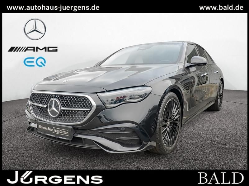 Schwarz metalliclack obsidian Gebraucht 2025 Mercedes E200 AMG Limousine | 61.470 € (Fairer Preis) - Bild 1/4
