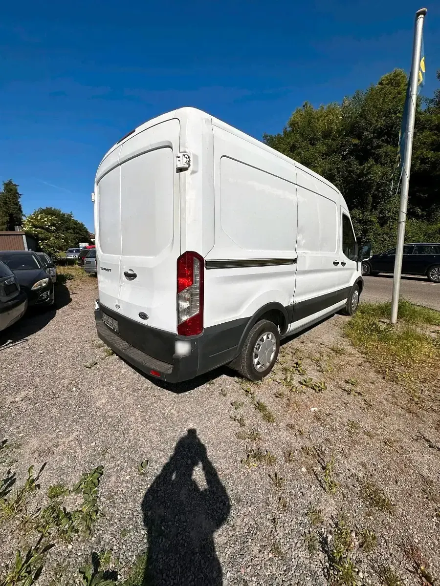 Gebraucht Ford Transit 100 PS (73 kW) 2014 Weiß Van / Kleinbus
