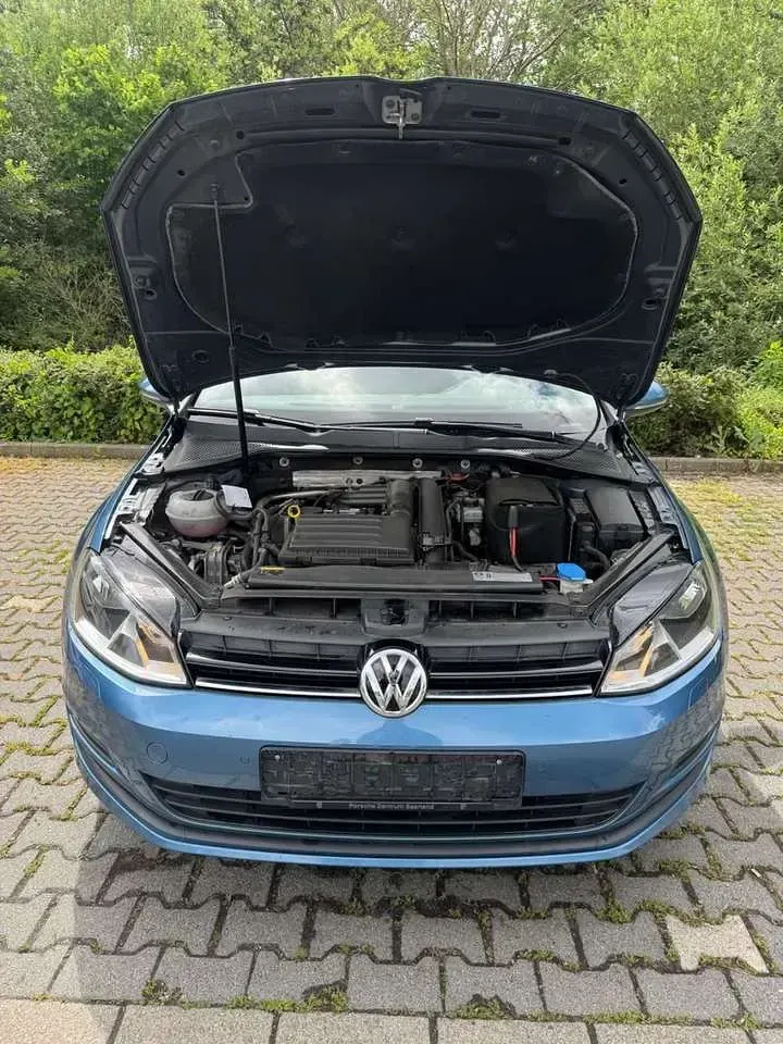 Gebraucht VW Golf VII Trendline 86 PS (63 kW) 2016 Blau Limousine