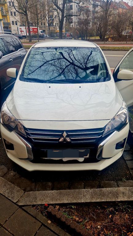 Weiß Gebraucht 2020 Mitsubishi Space Star Kleinwagen | 6.399 € (Fairer Preis) - Bild 1/4