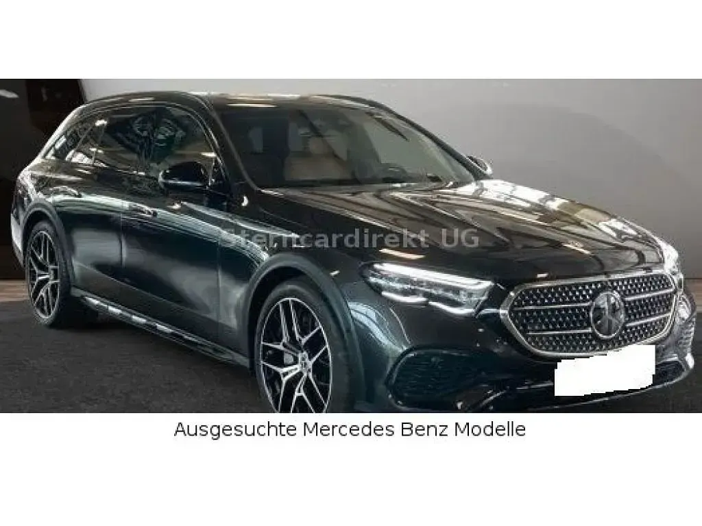 Gebraucht Mercedes E300 AMG 313 PS (230 kW) 2025 Graphitgraumetallic (metallic) Kombi
