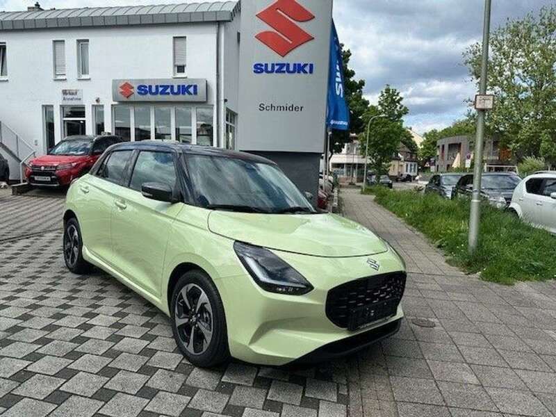 Cool yellow pearl/ mineral gra Neu 2025 Suzuki Swift Comfort+ Kleinwagen | 21.990 € - Bild 1/4