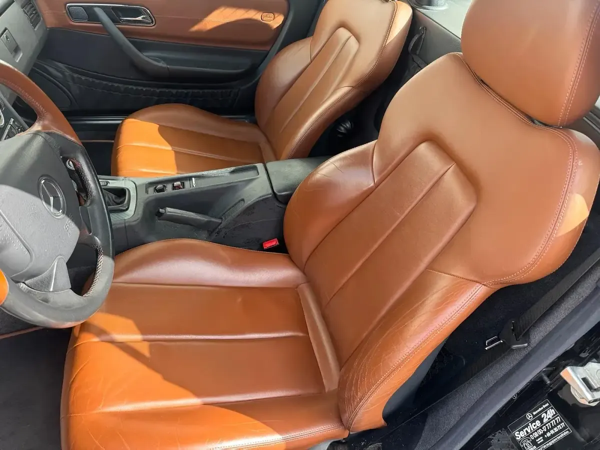 Gebraucht Mercedes SLK200 136 PS (100 kW) 2000 Schwarz Cabrio