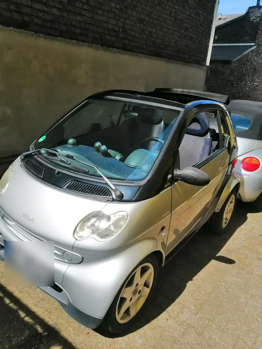 Gebraucht Smart ForTwo Cabrio 60 PS (44 kW) 2003 Silber Cabrio