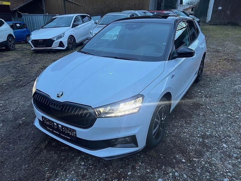 Neu Skoda Fabia Monte Carlo 150 PS (110 kW) 2025 Weiß Limousine