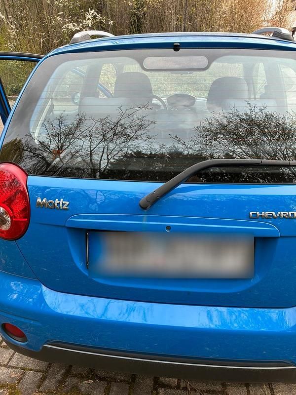 Gebraucht Chevrolet Matiz 80 PS (58 kW) 2009 Blau Kleinwagen