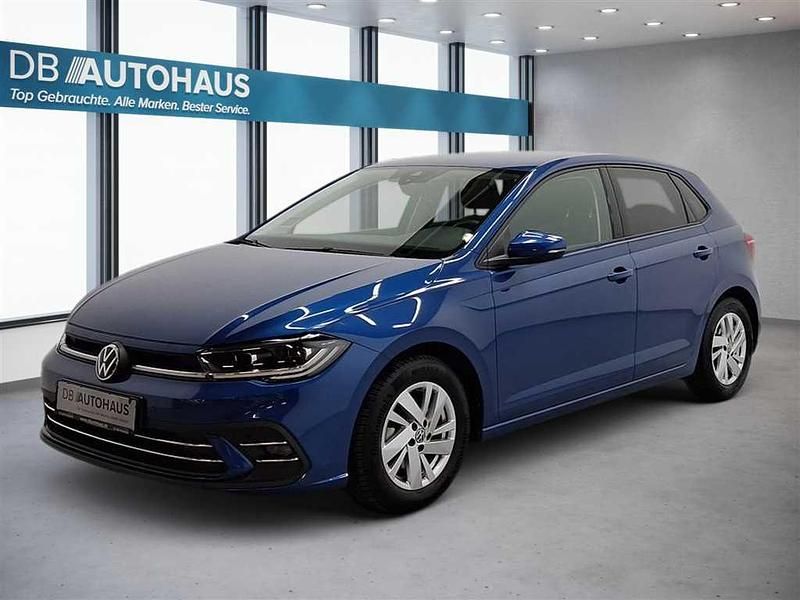 Blau Gebraucht 2024 VW Polo Style Kleinwagen | 17.930 € (Superpreis) - Bild 1/4