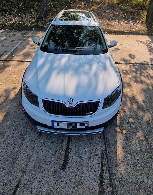 Weiß Gebraucht 2016 Skoda Octavia Scout Kombi | 12.500 € (Fairer Preis) - Bild 1/4