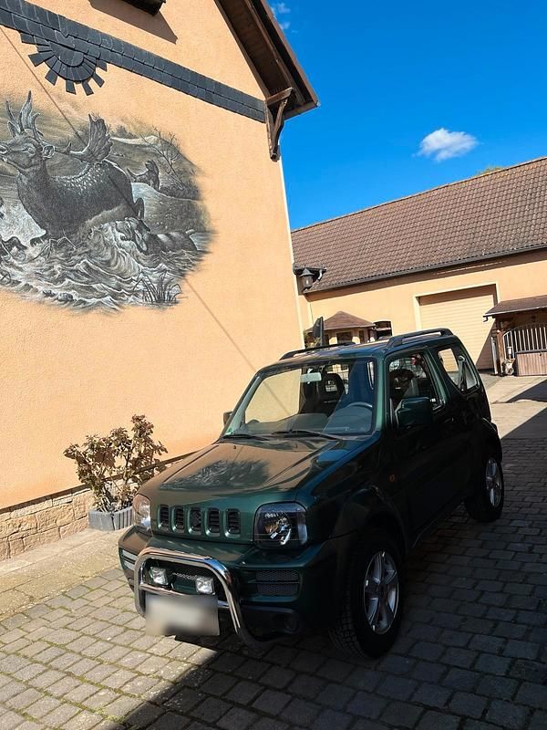Gebraucht Suzuki Jimny 82 PS (60 kW) 2009 Grün SUV