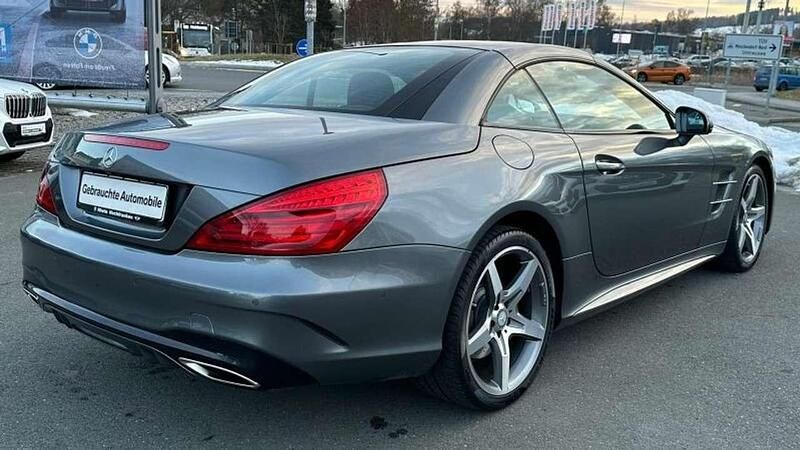 Gebraucht Mercedes SL400 AMG 367 PS (269 kW) 2016 Selenitgrey metallic Cabrio