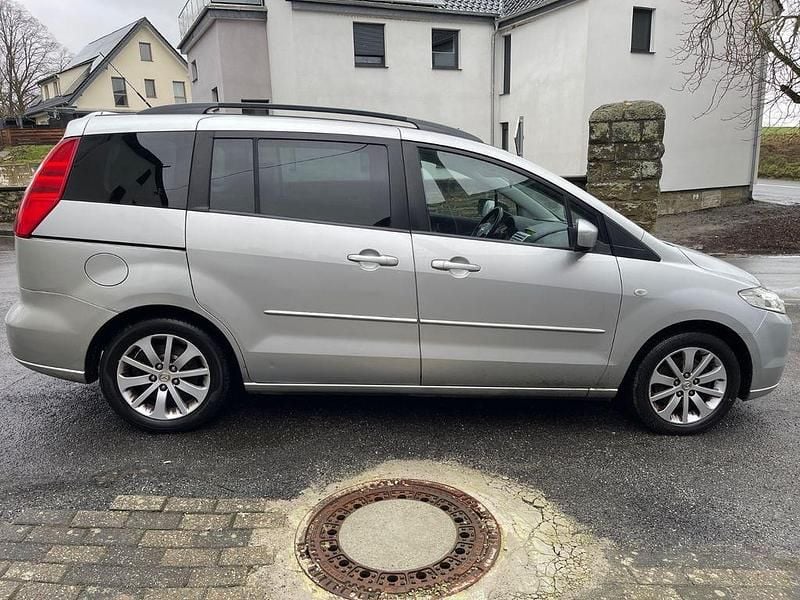 Gebraucht Mazda 5 Exclusive 116 PS (85 kW) 2005 Silber Van / Kleinbus