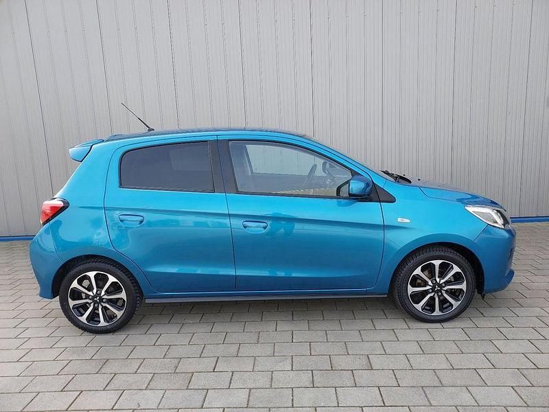 Gebraucht Mitsubishi Space Star 71 PS (52 kW) 2022 Blau Kleinwagen