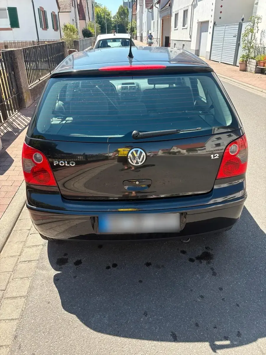 Gebraucht VW Polo 64 PS (47 kW) 2005 Schwarz Kleinwagen