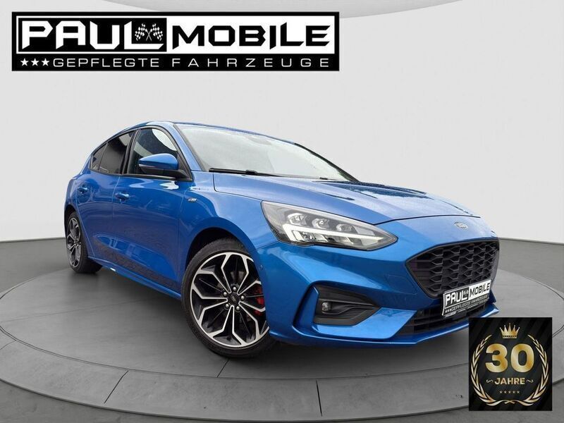 Blau Gebraucht 2019 Ford Focus ST-Line Limousine | 17.883 € (Guter Preis) - Bild 1/4